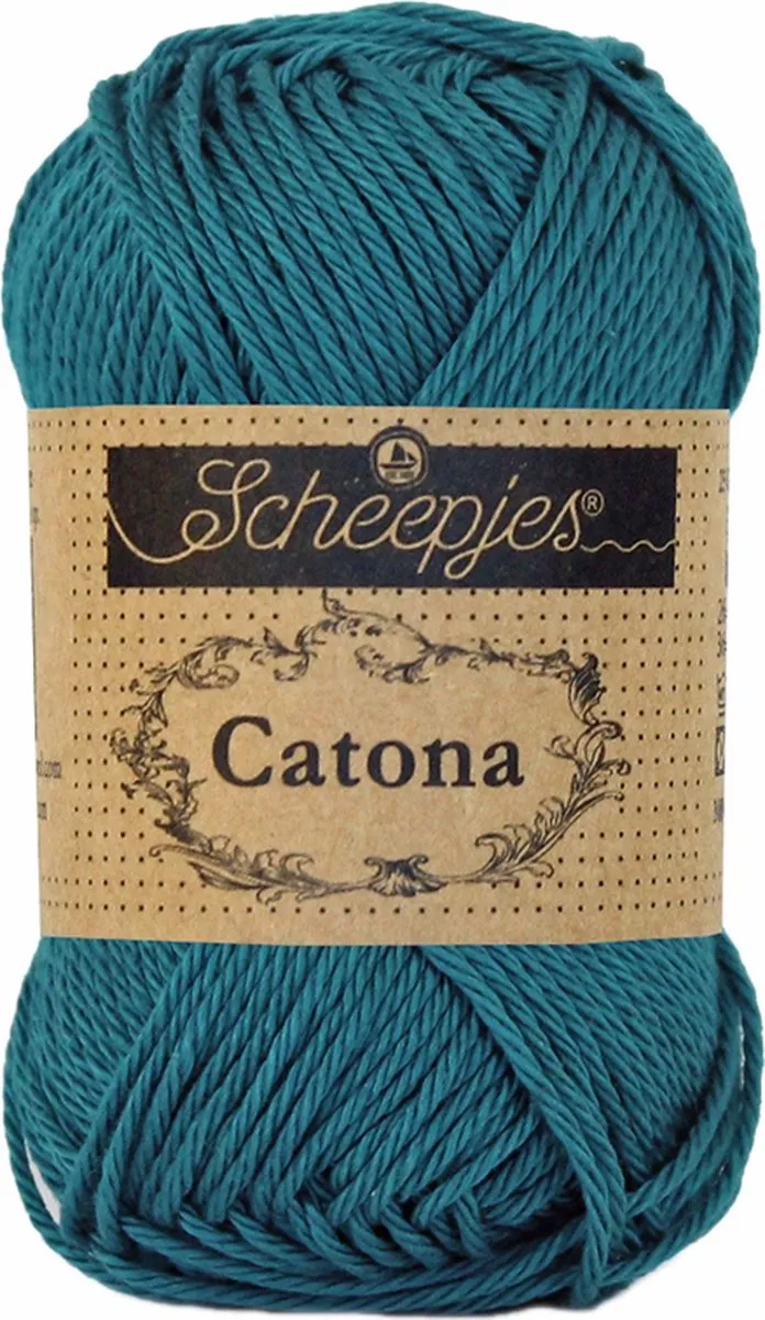 Scheepjes Catona 25g - Petrol Blue