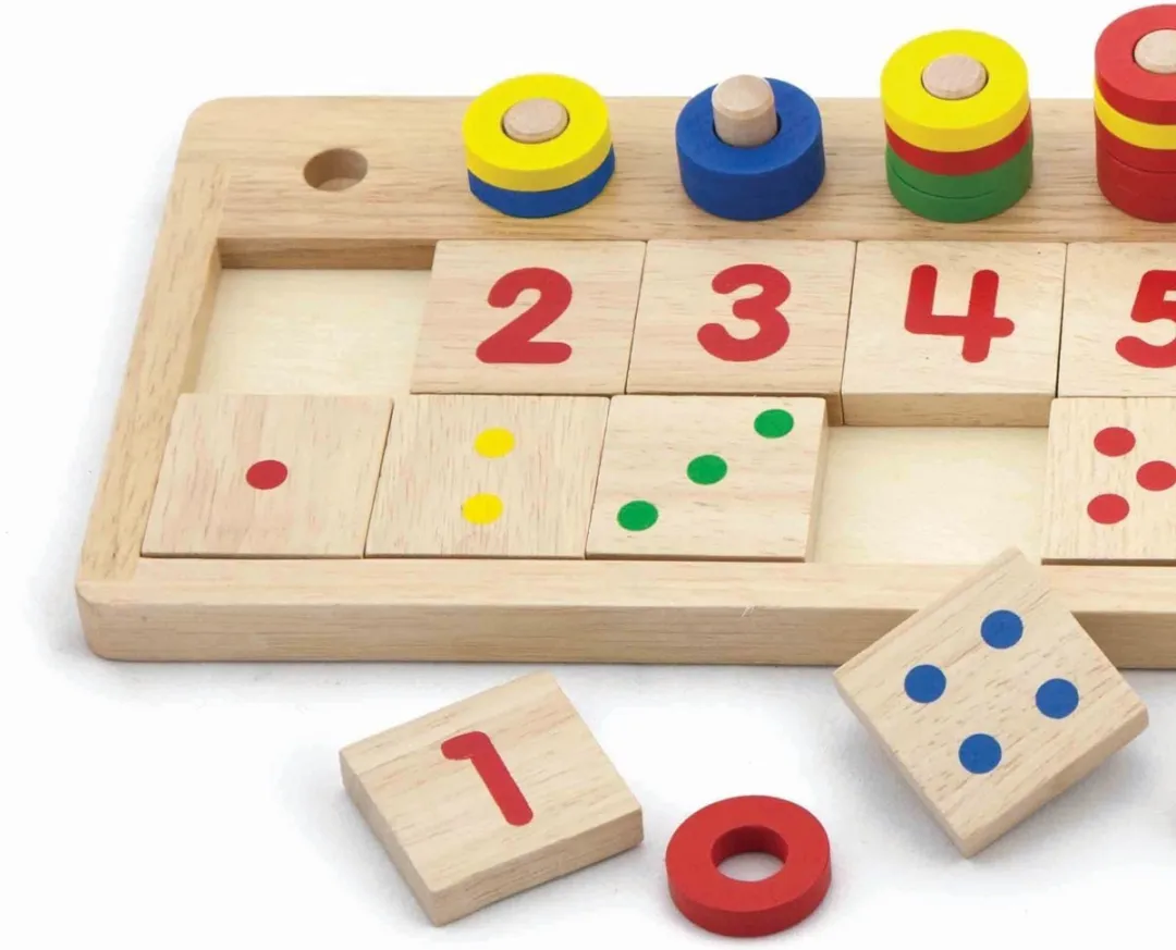 Viga Toys Match de Getallen Telspel 59072