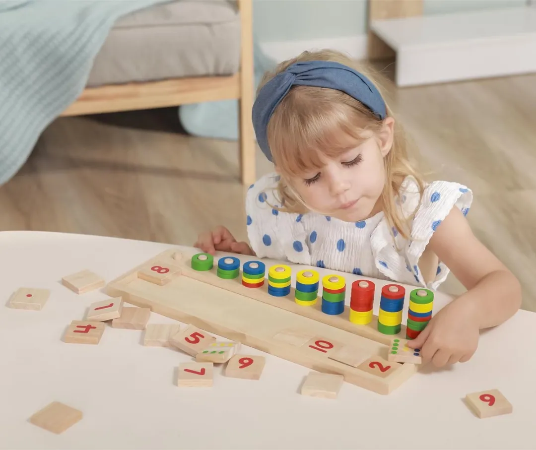 Viga Toys Match de Getallen Telspel 59072