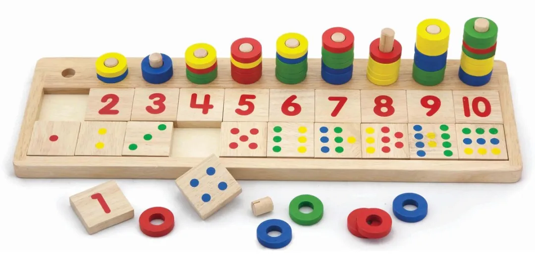 Viga Toys Match de Getallen Telspel 59072