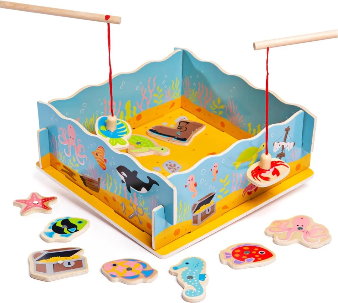 BIGJIGS BJ787 Houten Visspel