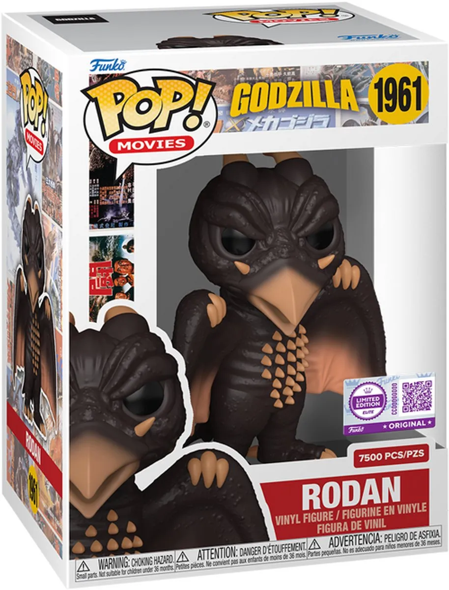 Funko Pop! Rodan #1961 Limited Edition Elite