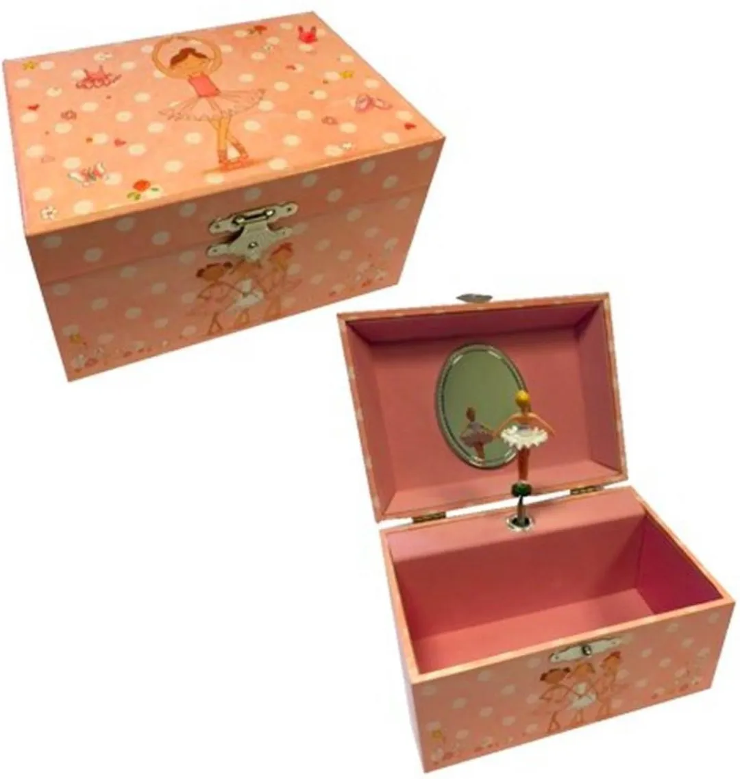 Simply for Kids Muziekdoosje Stippen Roze