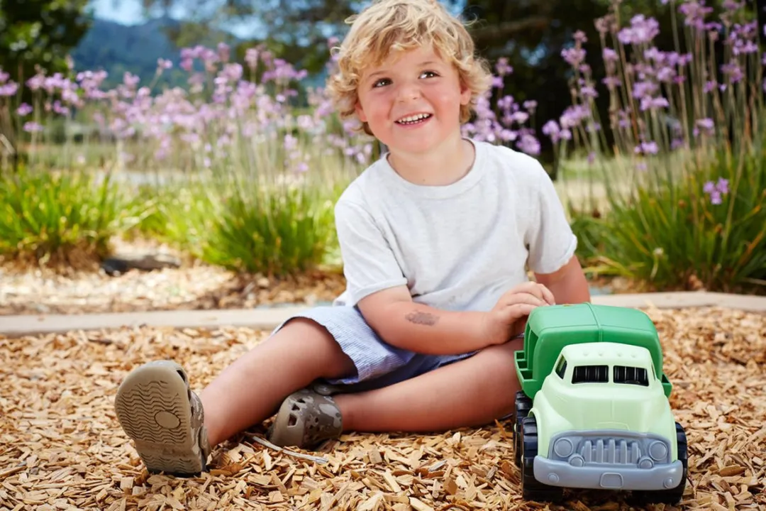 Green Toys Vuilniswagen GTRTK01R - Groen - afbeelding 6 van 6