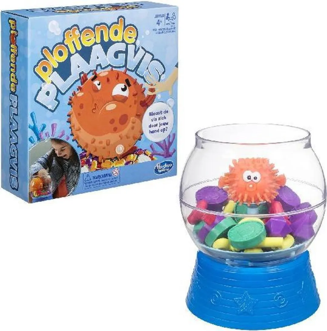 Hasbro Gaming Ploffende Plaagvis - 24 Pijltjes