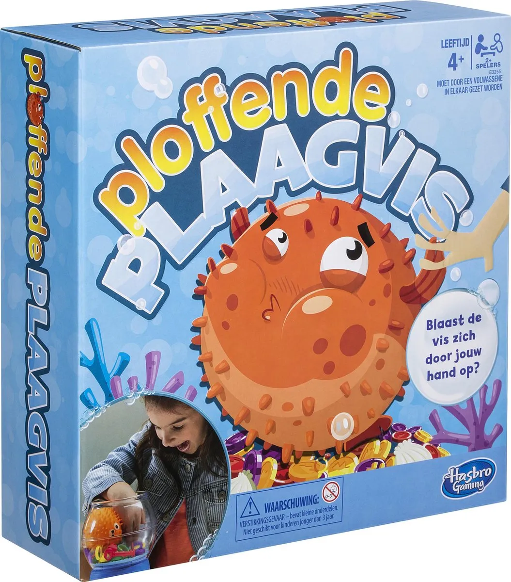Hasbro Gaming Ploffende Plaagvis