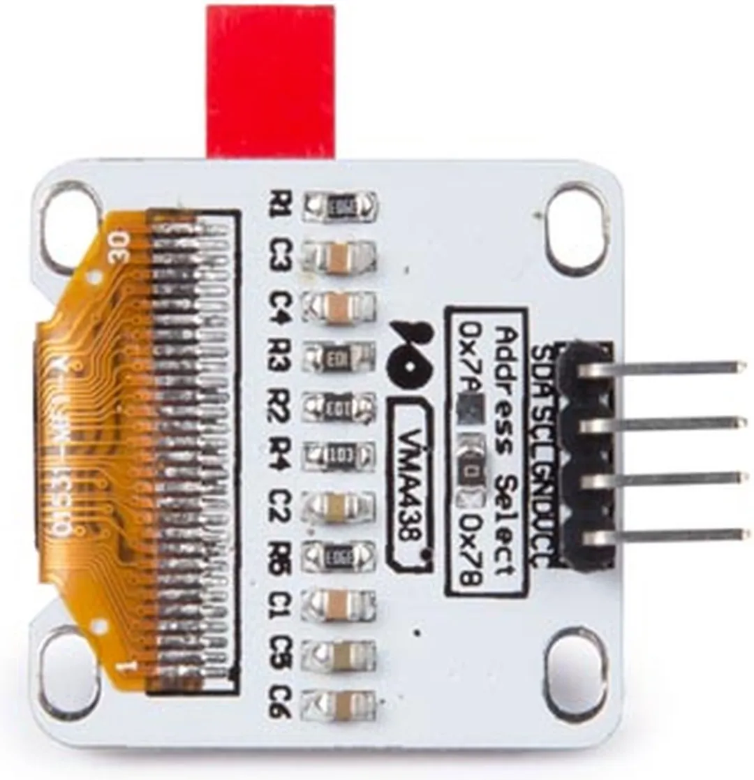 Whadda OLED-display I2C 0.96" 27x27mm Blauw