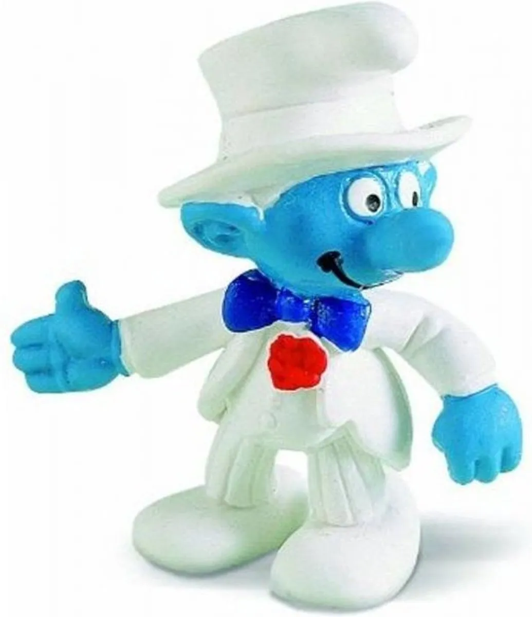 Schleich Bruidegom Smurf 20413