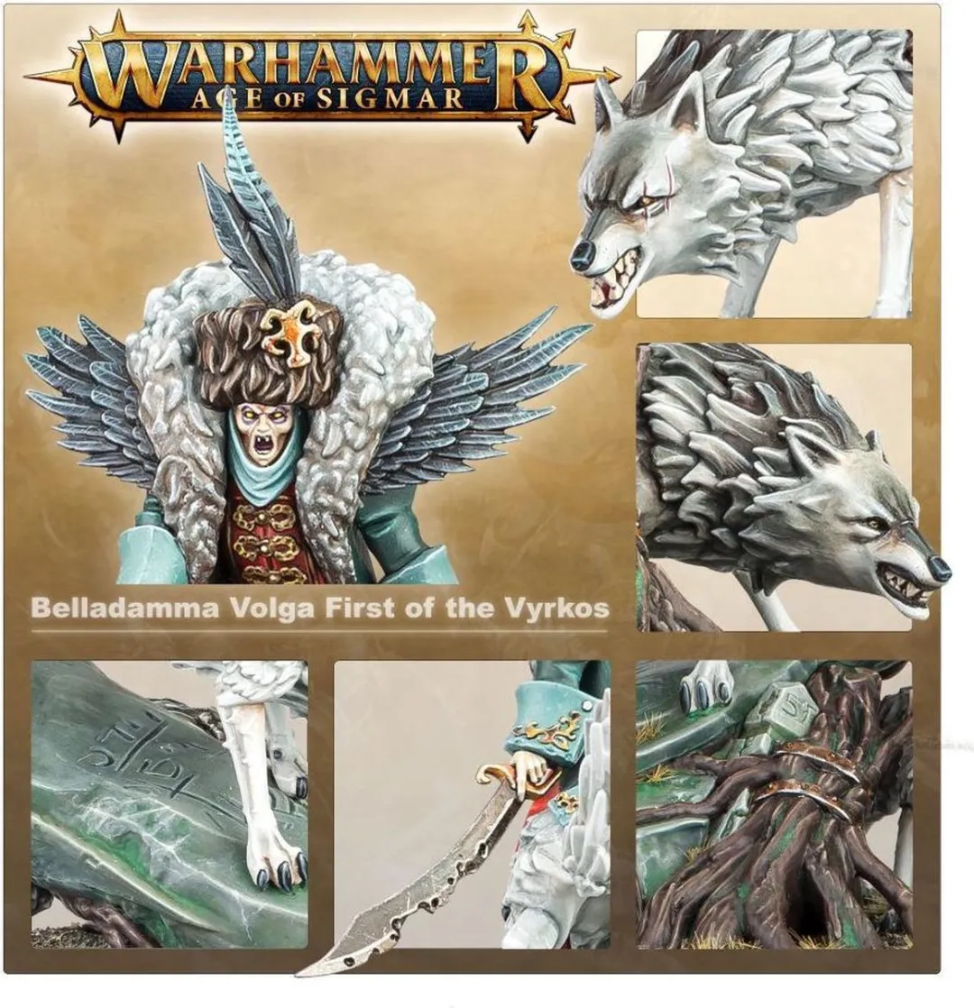 Games Workshop Soulblight Gravelords Belladamma Volga - 27 Onderdelen
