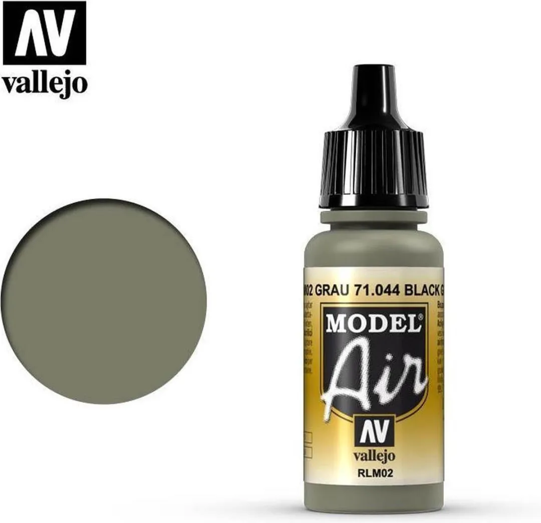 Vallejo Hobbyverf Acrylverf 71044 Grey RLM02 - 17ml