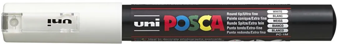 Posca Uni Posca PC1MC Verfmarker - Wit