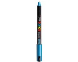 Posca Uni Posca Verfmarker 1MR Metallic Blauw