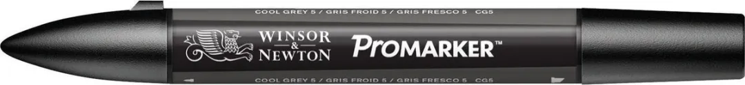 Winsor & Newton ProMarker Koud Grijs 5