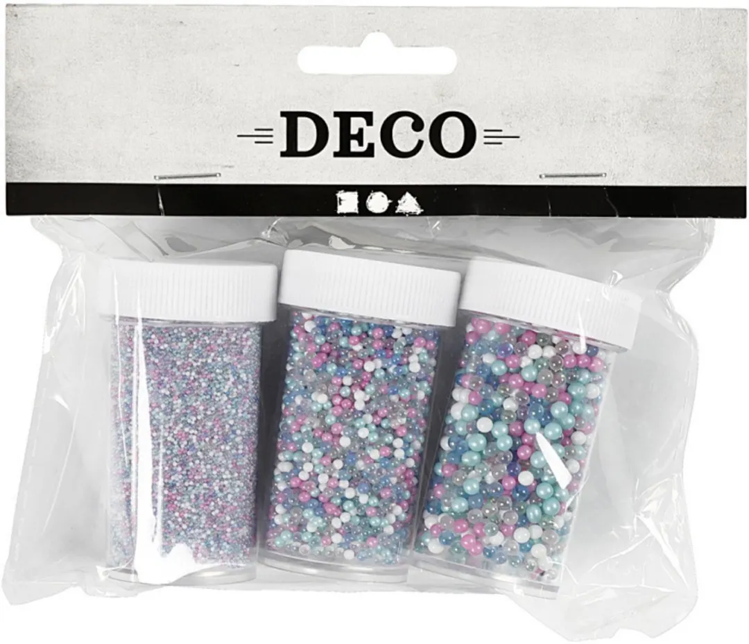 Creativ Company Mini Glasstenen Pastelkleuren - Multicolor
