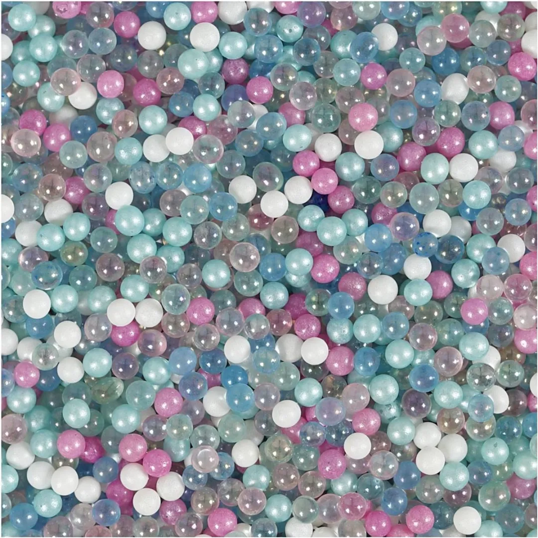 Creativ Company Mini Glasstenen Pastelkleuren - Multicolor
