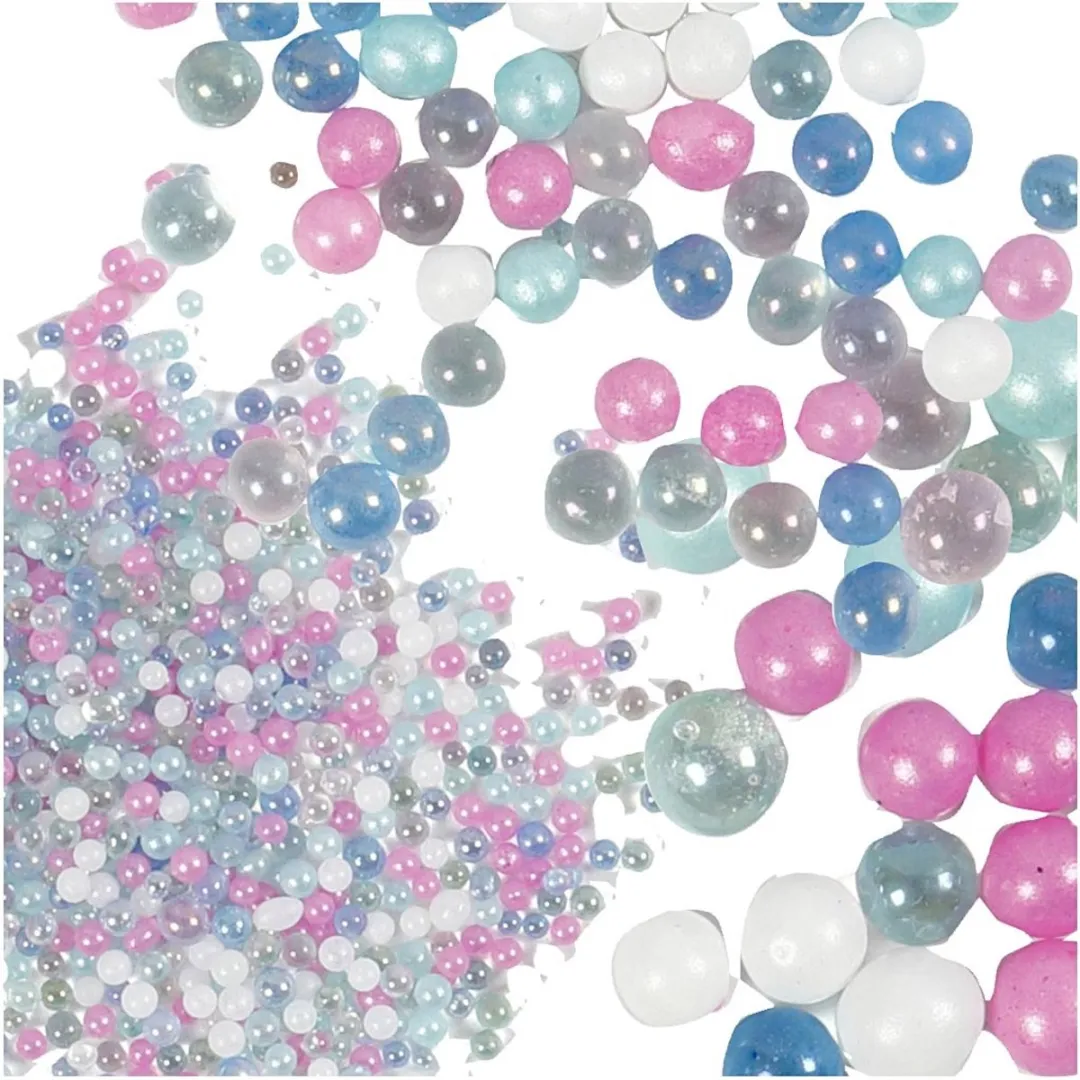 Creativ Company Mini Glasstenen Pastelkleuren - Multicolor