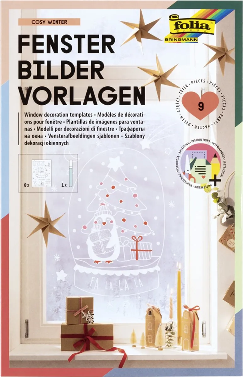 Folia Venster Sjablonen Set