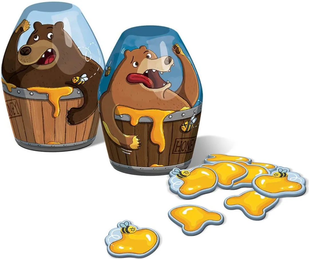 Geronimo Games Bears in Barrels Familiespel 3-6 Spelers - 8+