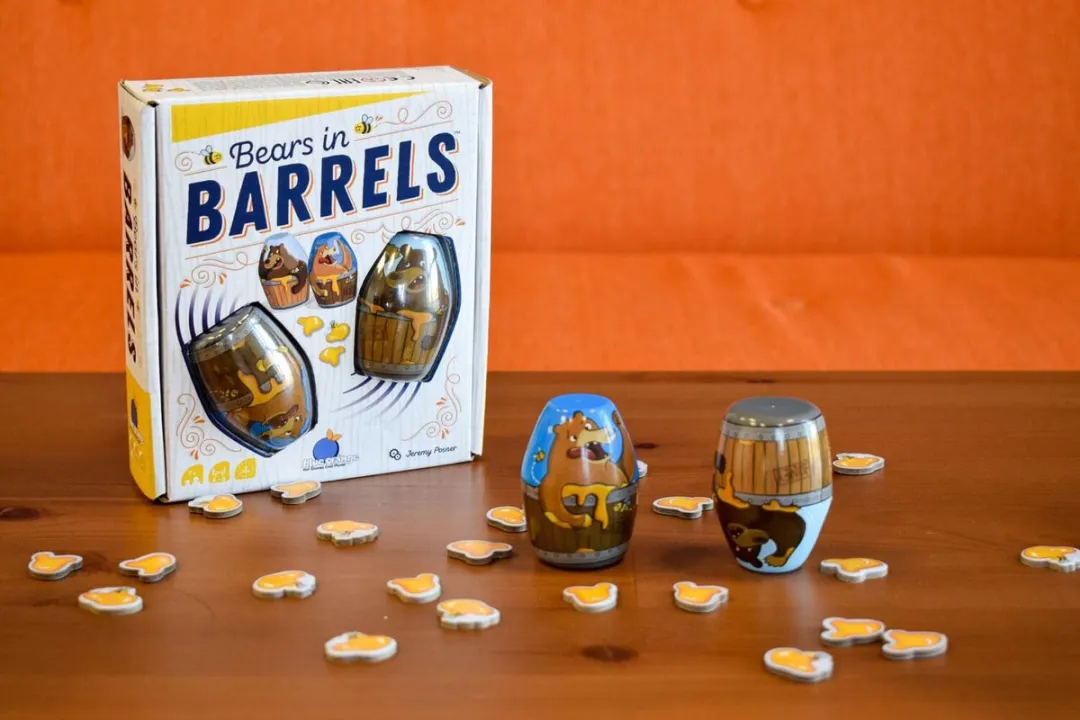 Geronimo Games Bears in Barrels Familiespel 3-6 Spelers - 8+