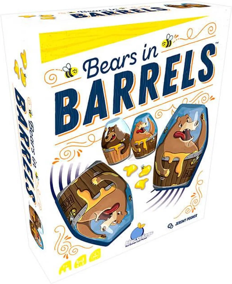 Geronimo Games Bears in Barrels Familiespel 3-6 Spelers