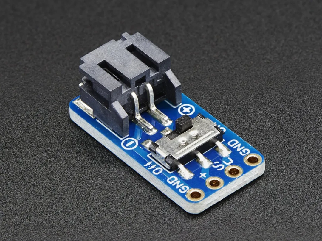 Adafruit 1863 Switched JST-PH 2-Pin SMT Rechthoekig Breakoutbord - Meerkleurig