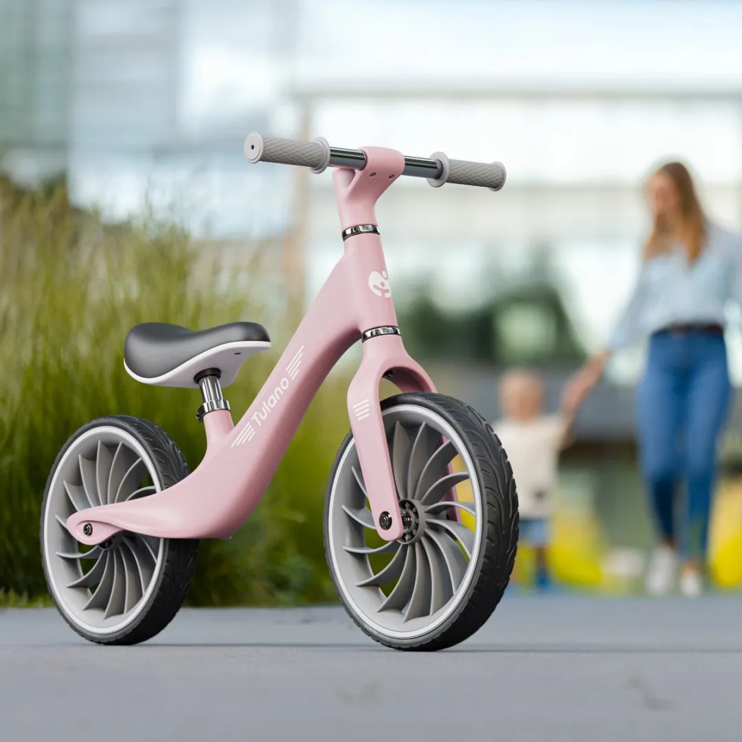 Tulano Route 35 Loopfiets 12 Inch - Roze