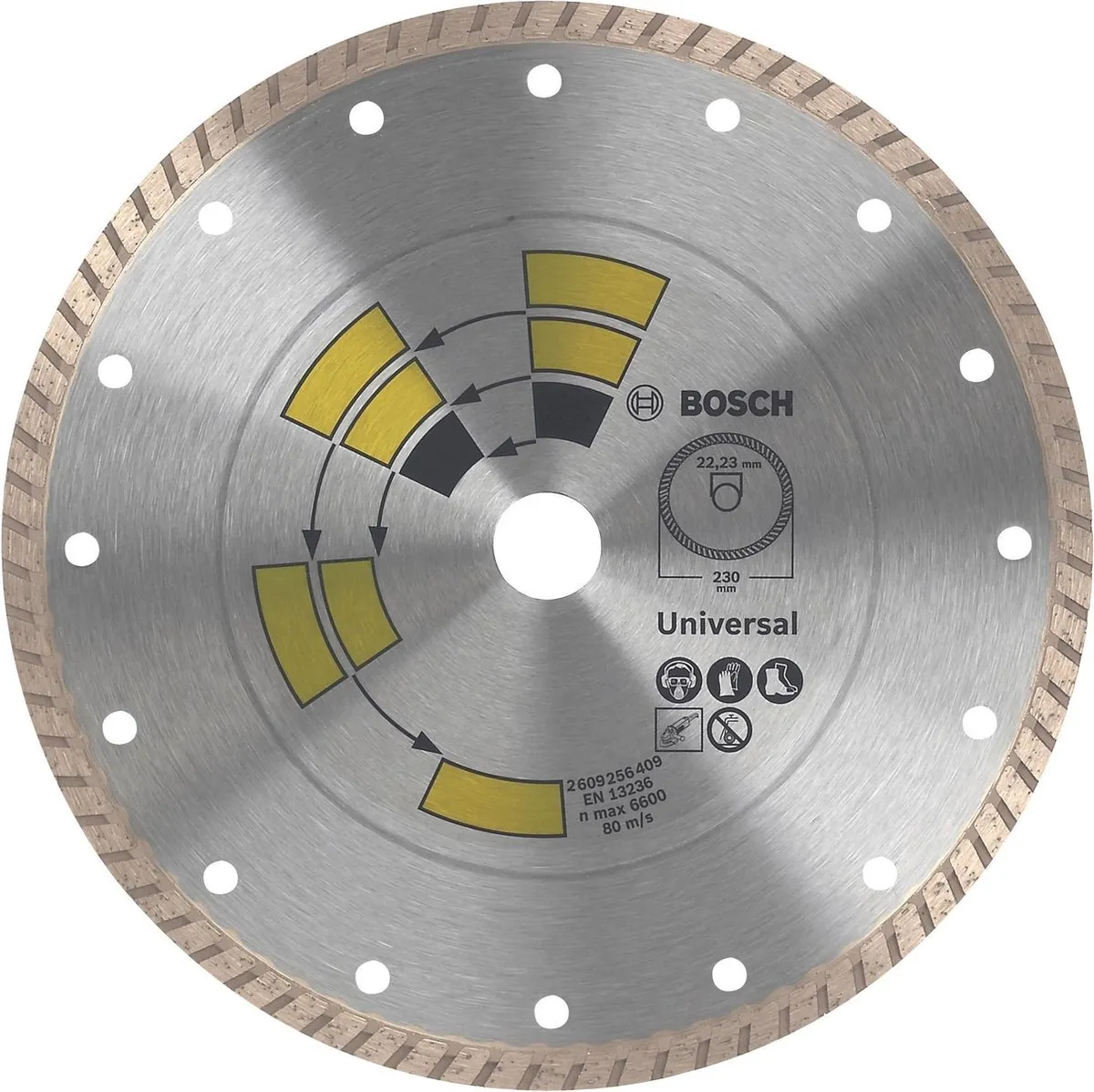 Bosch Diamantdoorslijpschijf Universal Turbo 115mm