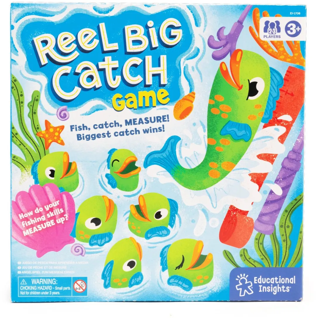 Learning Resources Reel Big Catch Game - Educatief Rekenspel - Multicolor