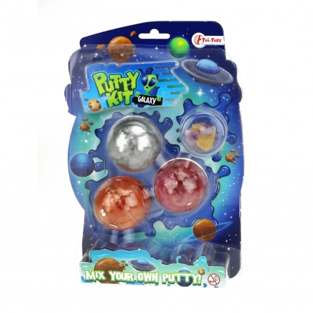 Toi-Toys Galaxy Putty met Kristallen