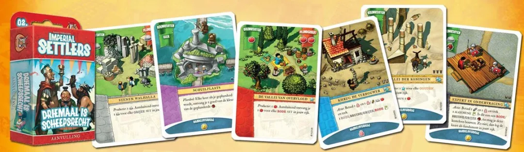 White Goblin Games Imperial Settlers Uitbreiding WGG1707 - 4 Spelers