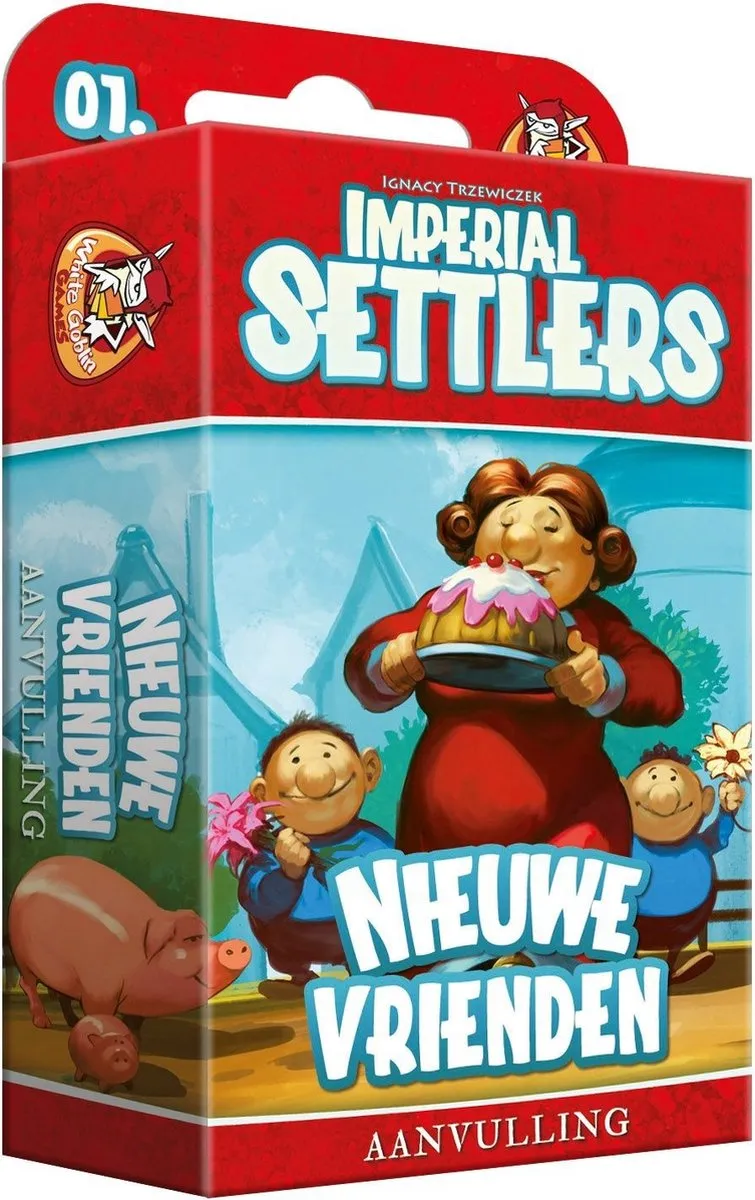 White Goblin Games Imperial Settlers Uitbreiding WGG1707 - 4 Spelers