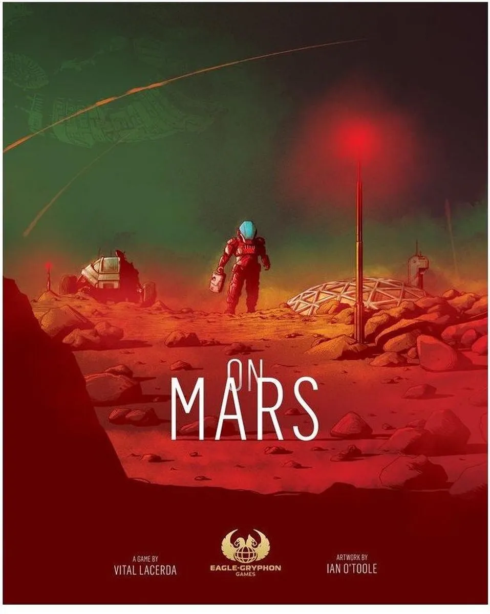 Eagle-Gryphon On Mars Strategisch Bordspel - 1-4 Spelers - afbeelding 3 van 5