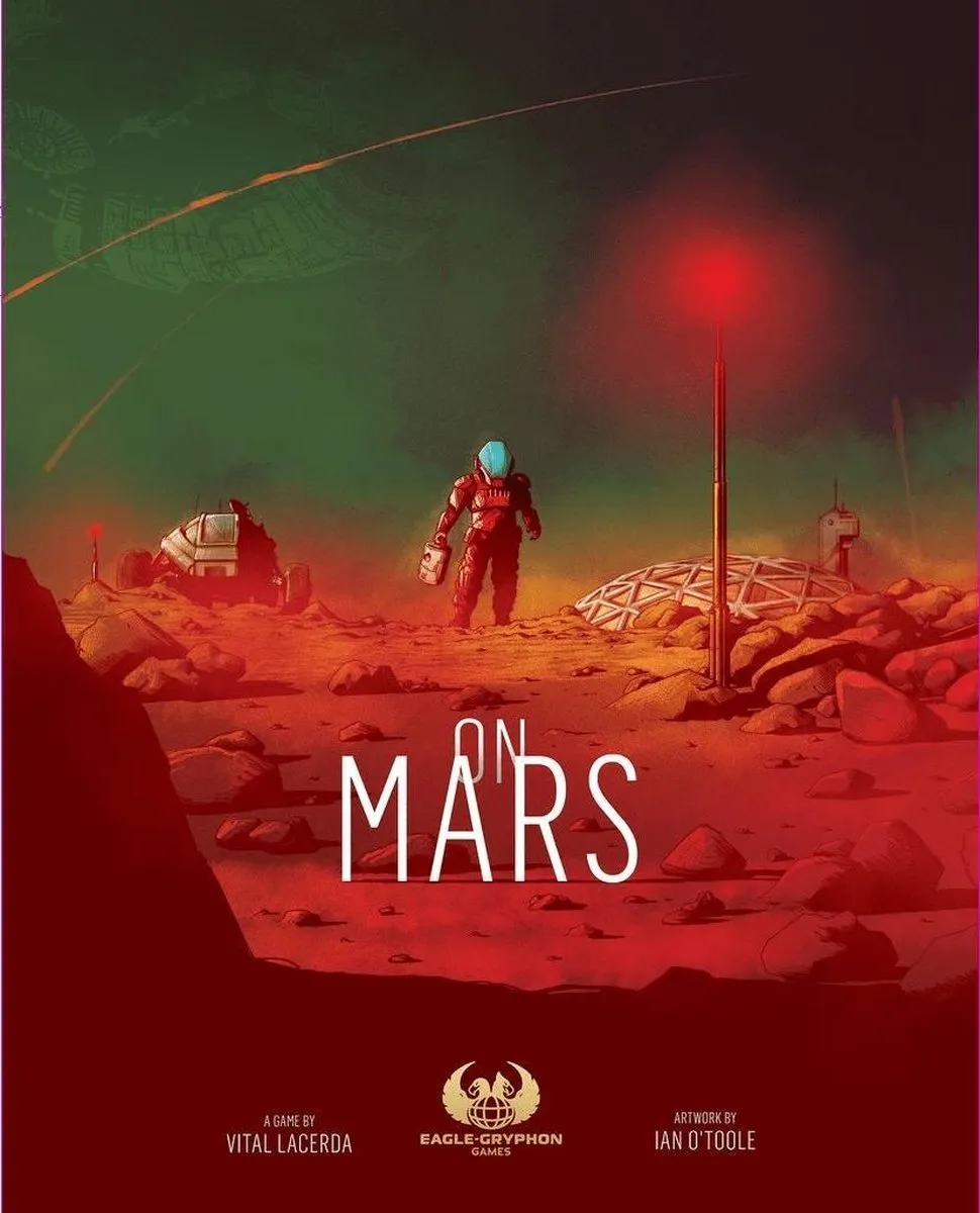 Eagle-Gryphon On Mars Strategisch Bordspel - 1-4 Spelers - afbeelding 4 van 5