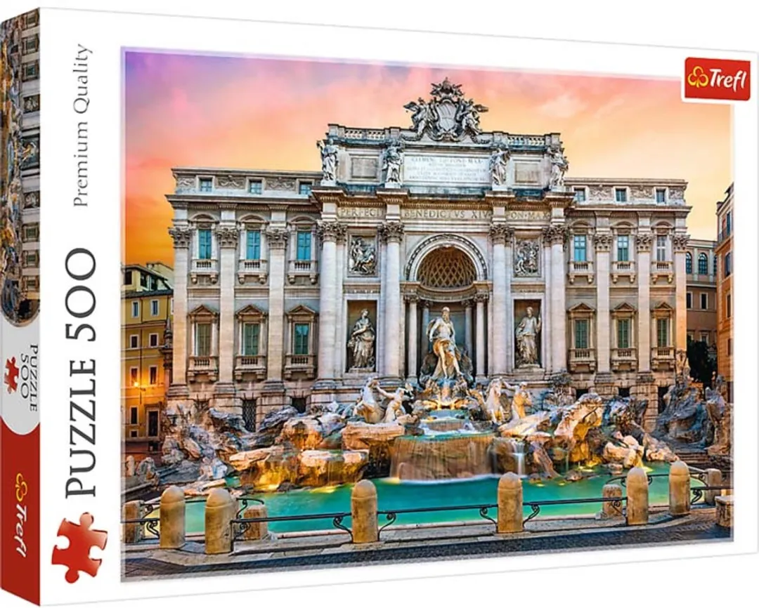 Trefl Trevi Fontijnen Rome Puzzel 500 Stuks