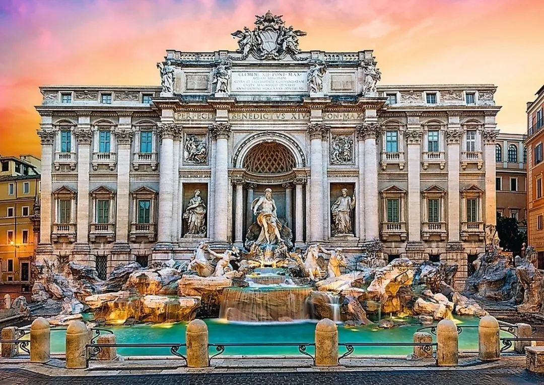 Trefl Trevi Fontijnen Rome Puzzel 500 Stuks