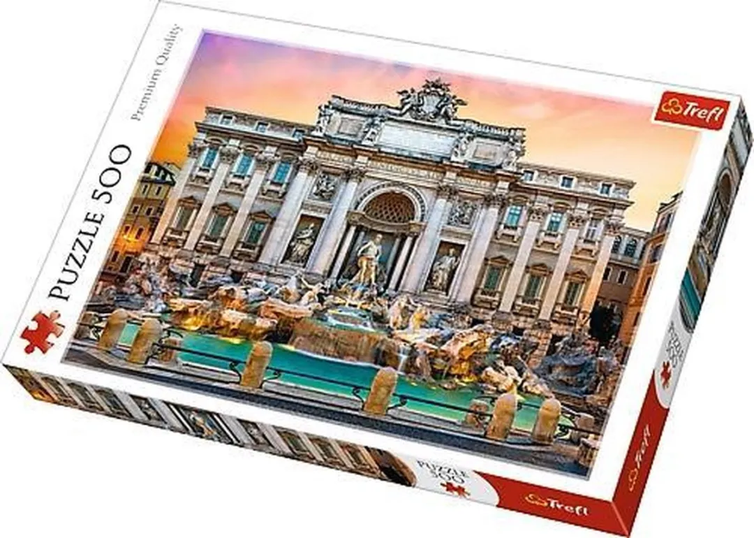 Trefl Trevi Fontijnen Rome Puzzel 500 Stuks