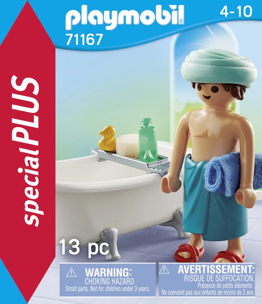 Playmobil Special Plus Man in Badkuip 71167 - Multicolor - afbeelding 6 van 6