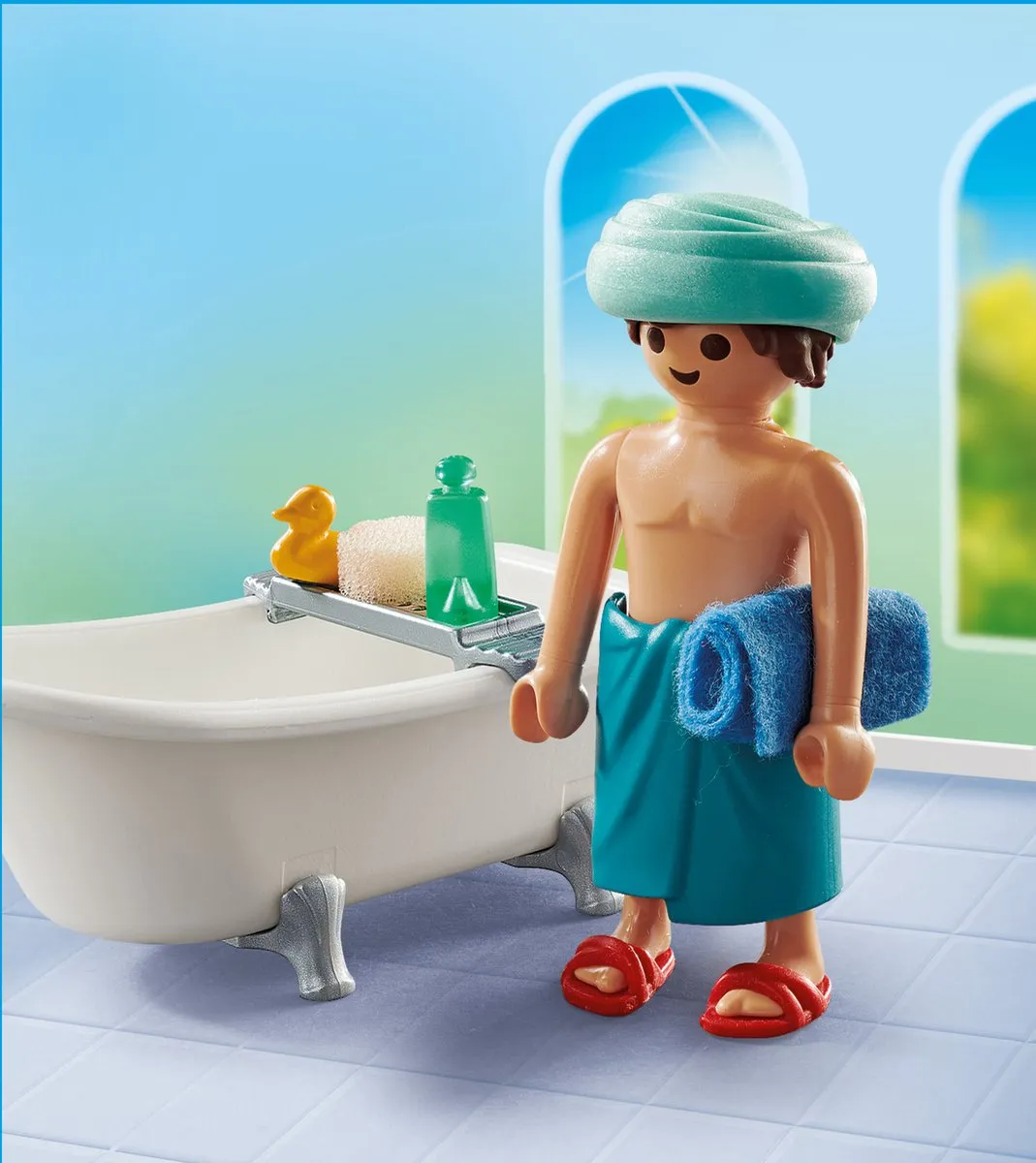 Playmobil Special Plus Man in Badkuip 71167 - Multicolor