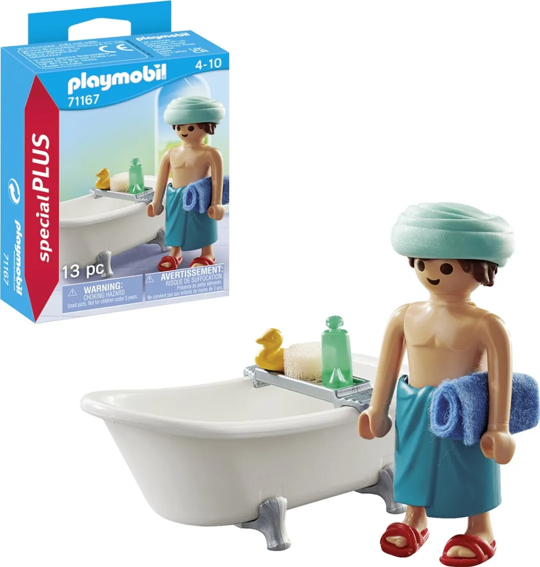 Playmobil Special Plus Man in Badkuip 71167 - Multicolor