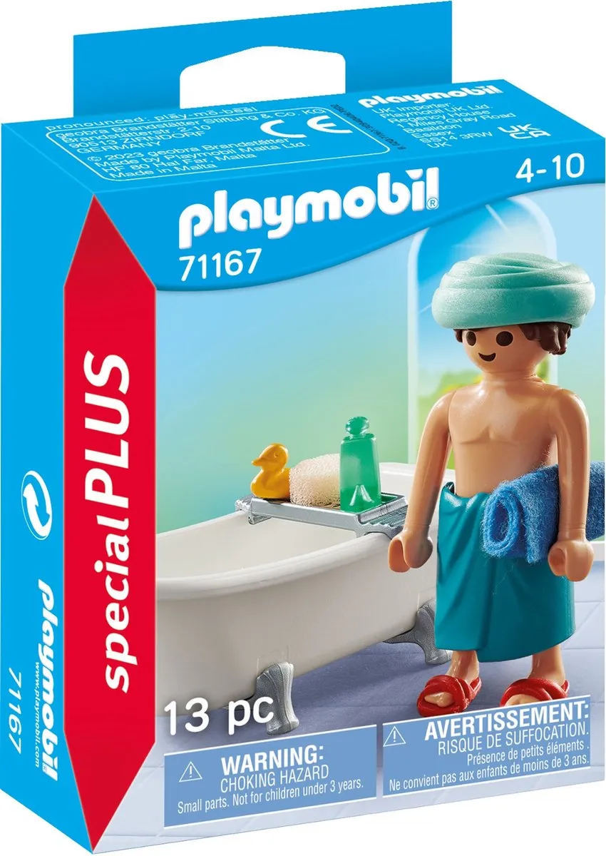 Playmobil Special Plus Man in Badkuip 71167