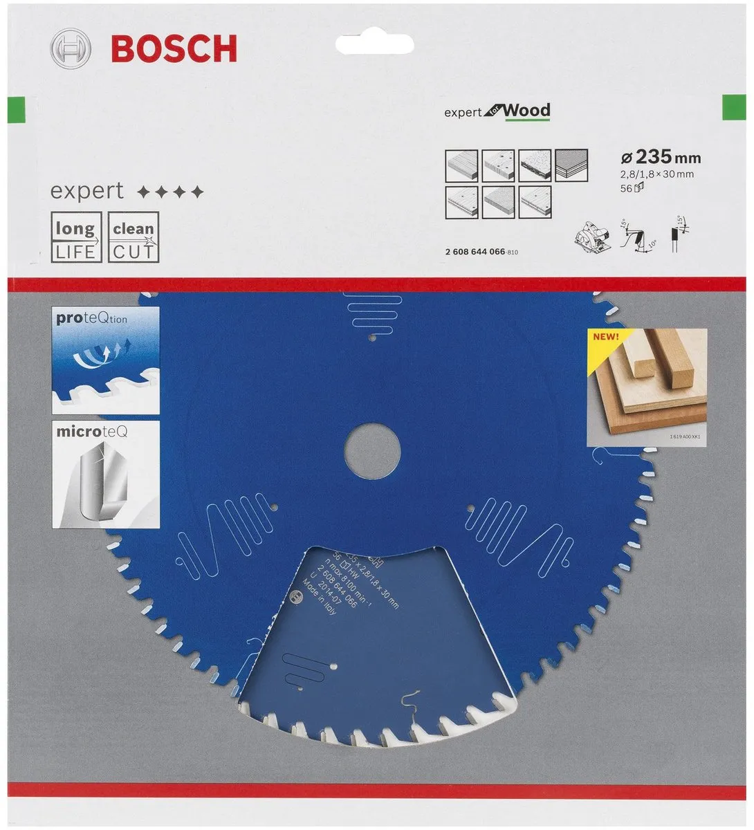 Bosch Expert for Wood Cirkelzaagblad 235mm - 48 Tanden
