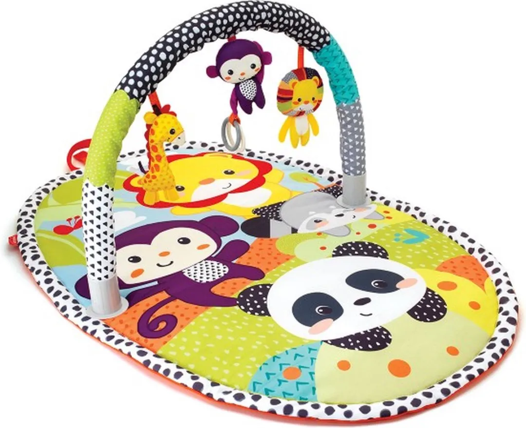 Infantino ZOO Speelmat met Horizontale Balk