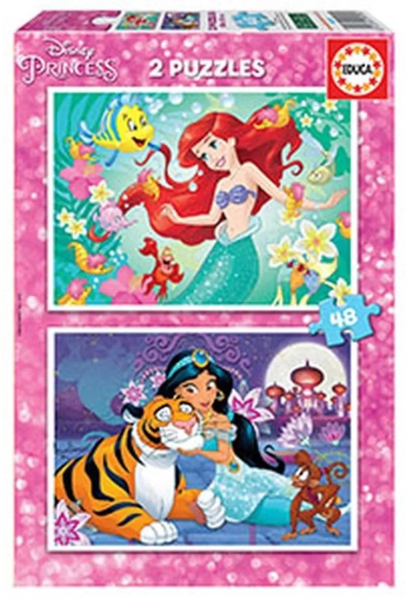 Educa Disney Prinsessen Puzzel Ariel & Jasmijn 248 Stuks