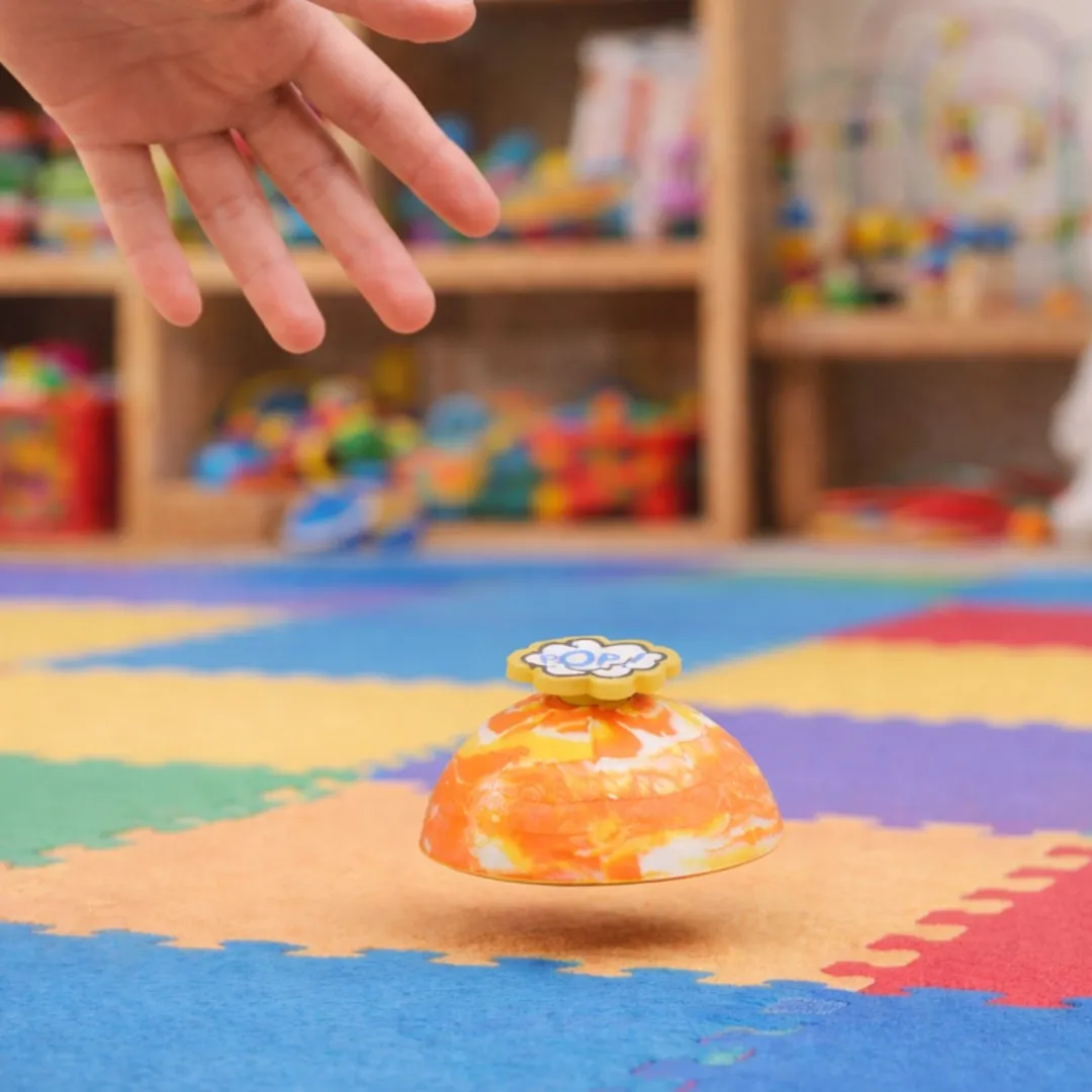 Eddy Toys Spin Pop Draaiend Speelgoed - Assorti Kleuren