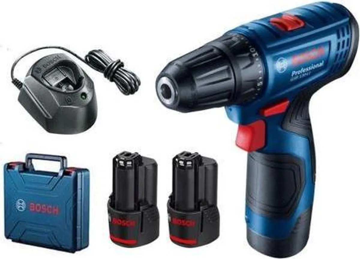 Bosch 12V Accu-schroevendraaier - 2x 2.0Ah accu's - afbeelding 6 van 6