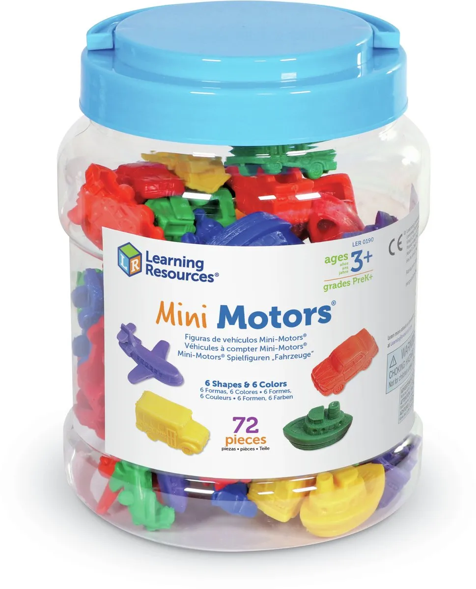 Learning Resources Voertuigen Sorteerset LER0190 - 72 Stuks