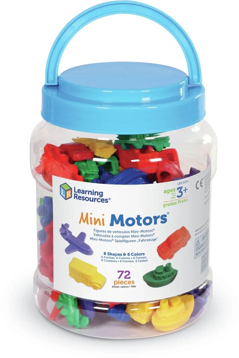 Learning Resources Voertuigen Sorteerset LER0190 - 72 Stuks