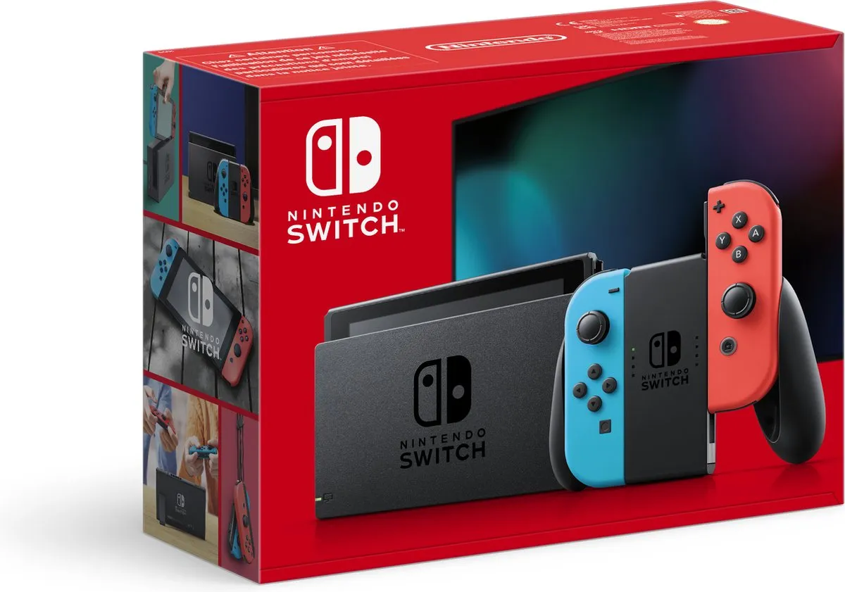 Nintendo Switch Console Blauw/Rood 32GB - 10010738