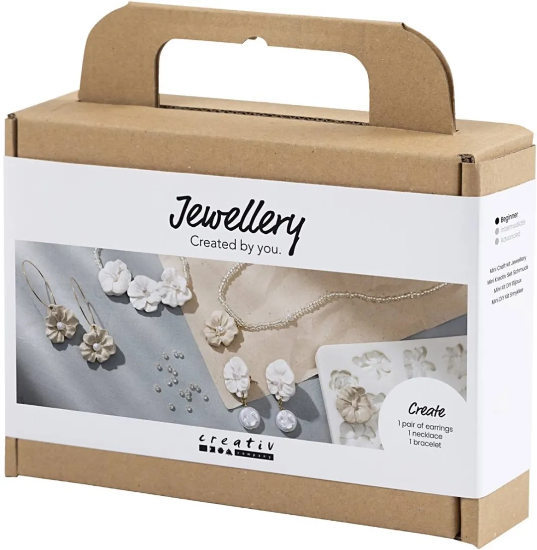 Creativ Company Mini Hobbyset Bloemontwerp Sieraden - Multicolor