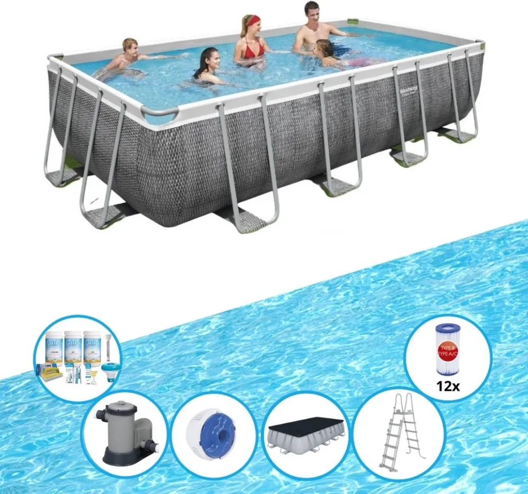 Bestway Power Steel Zwembad 549x274x122cm